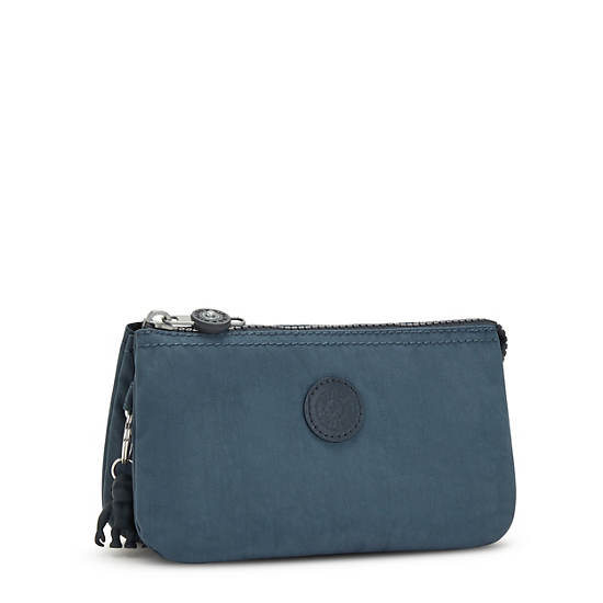 Sacs Kipling Creativity Large Pouch Bleu Marine Grise | FR 1127GS